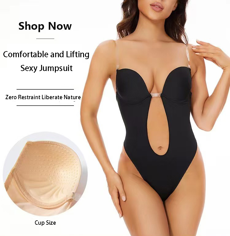 Shapewear Bodysuit Firm - Bra Pembentuk Tubuh Tanpa Tali Punggung