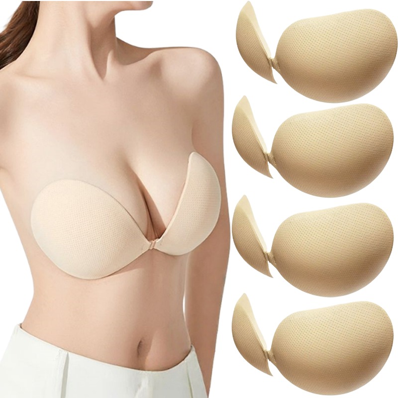 Bra Tempel Push Up Tebal Silik - Strapless Bra Backless ulasan dan harga