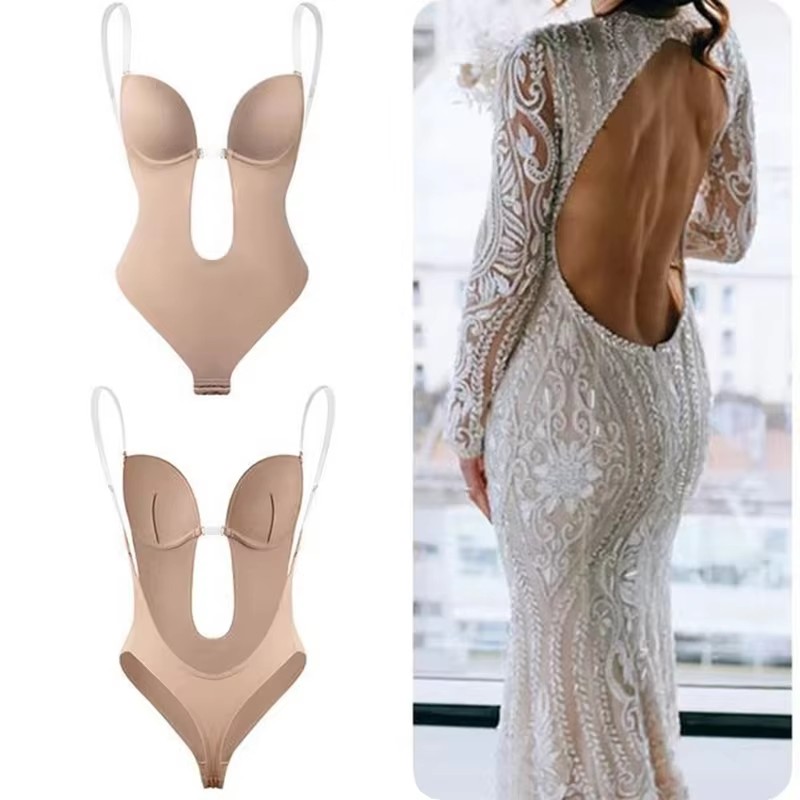Bra Pembentuk Tubuh Tanpa Tali - Shapewear Bodysuit Firm ulasan dan harga